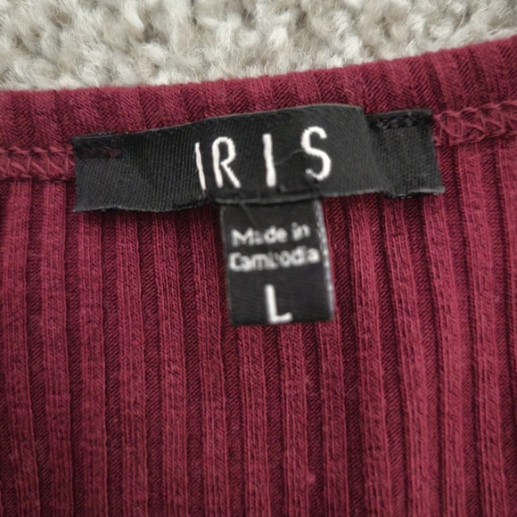 Red Crop Top - Picture 6 of 6